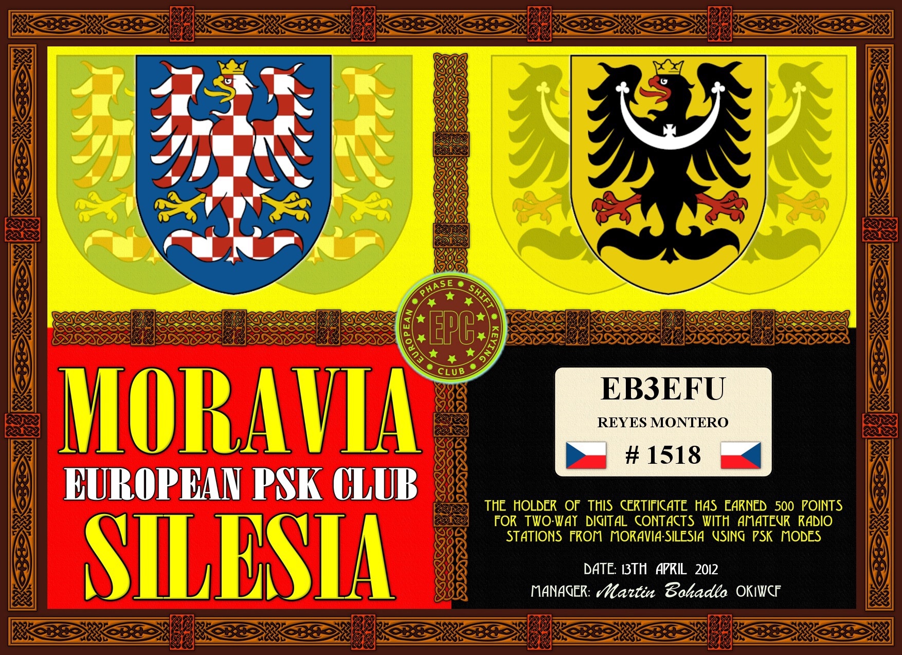 EB3EFU-CZPA-MORAVIA